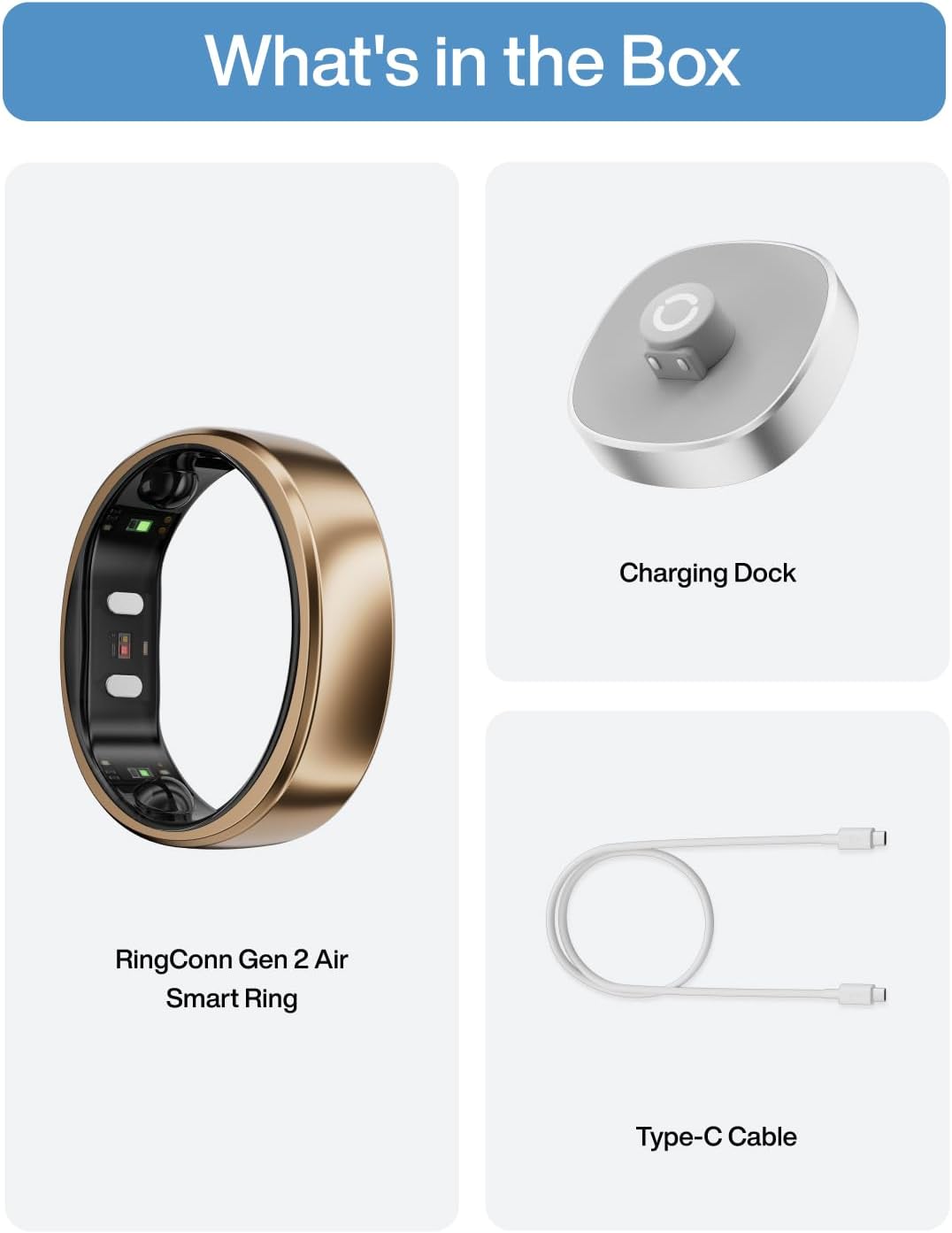RingConn Smart Ring Gen 2 Air